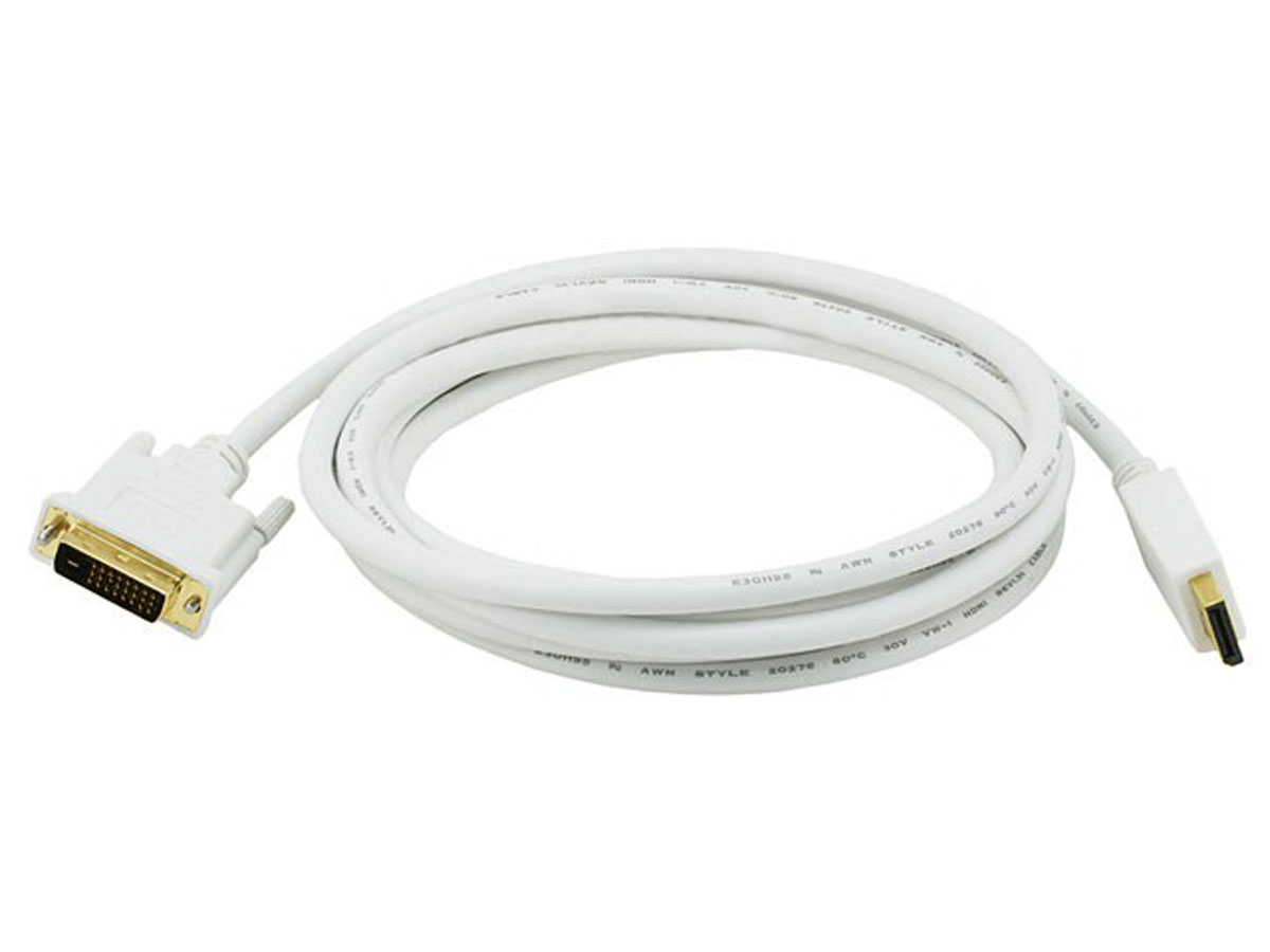 10ft 28AWG DisplayPort to DVI Cable